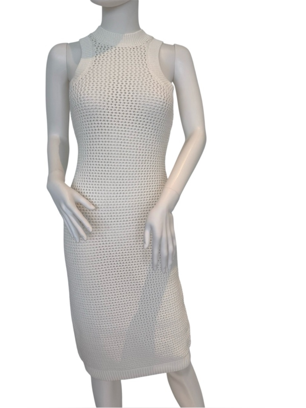 Susana Monaco Netting Racer Tank Dress